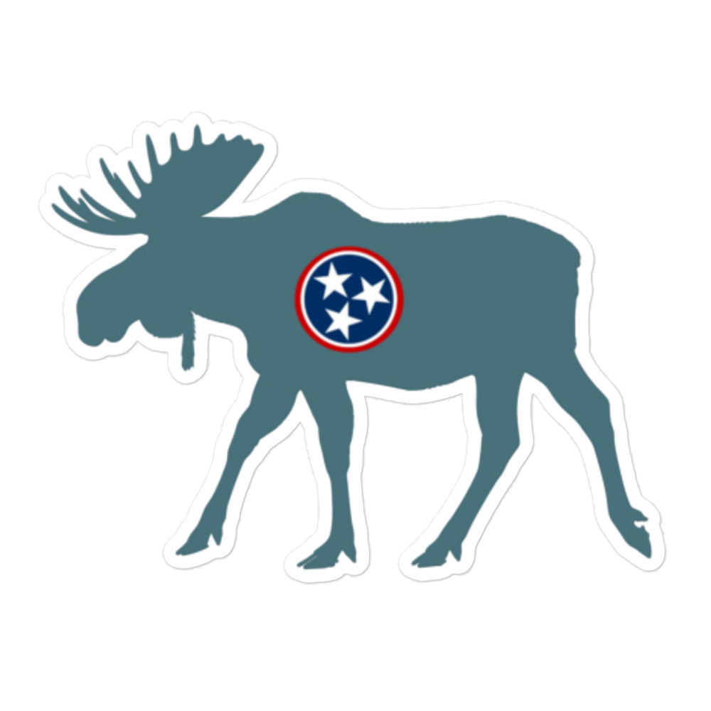 Bull Moose Campaign Sticker